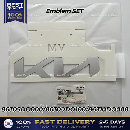 Genuine Emblem SET 86305DO000 86300DO100 86310DO000 for Kia EV9