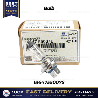 Genuine Bulb 1864755007S for Hyundai Kia