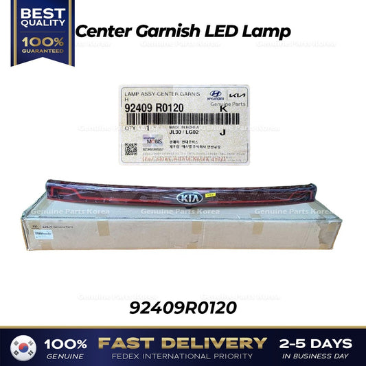Genuine Center Garnish LED Lamp 92409R0120 for Kia Carnival