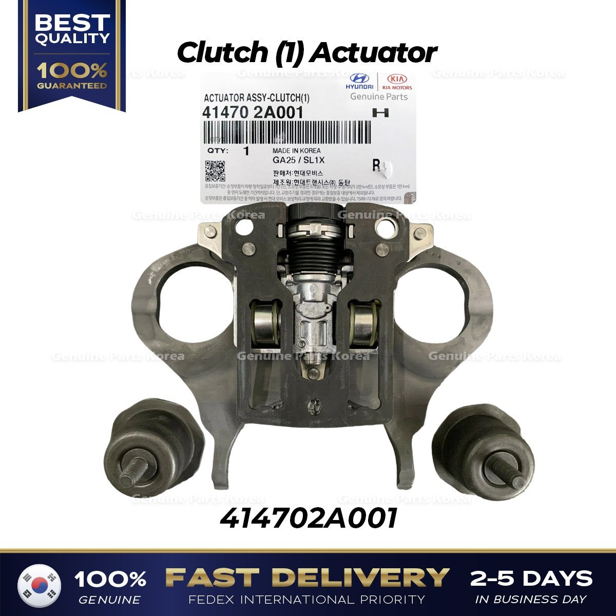 Genuine Clutch (1) Actuator 414702A001 for Hyundai Veloster