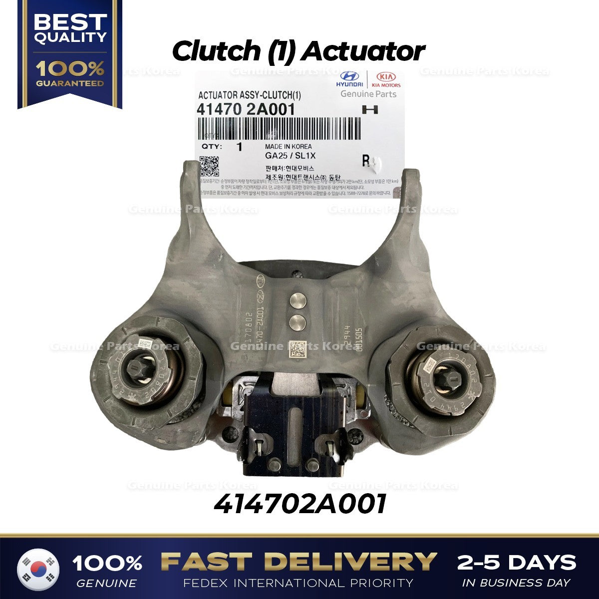 Genuine Clutch (1) Actuator 414702A001 for Hyundai Veloster