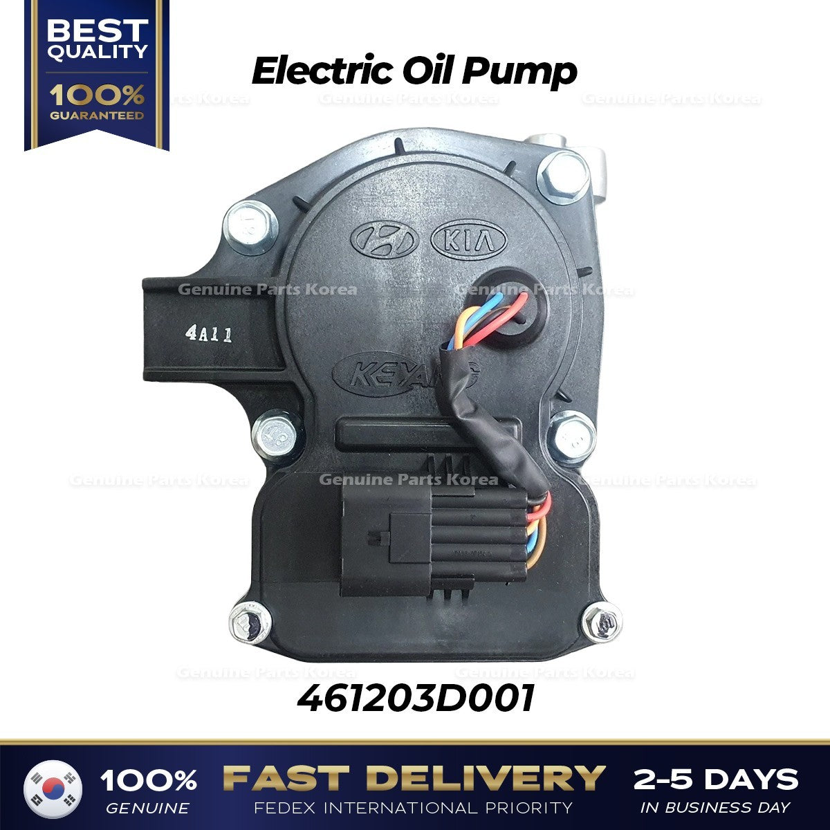 Genuine Electric Oil Pump 461203D001 for Hyundai Sonata Hybrid