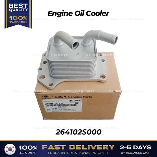 Genuine Engine Oil Cooler 264102S000 for Hyundai Sonata Kia Sorento