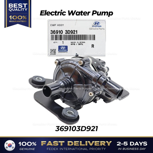 Genuine Electric Water Pump 369103D921 for Hyundai Tucson Kia Sorento