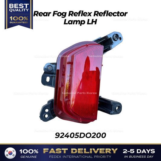 Genuine Rear Fog Reflex Reflector Lamp LH 92405DO200 for Kia EV9