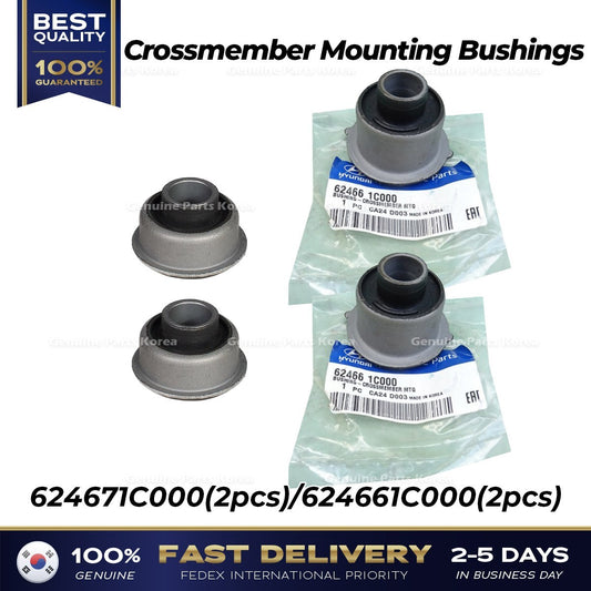 Genuine Crossmember Mounting Bushings 624671C000 624661C000 for Hyundai Getz