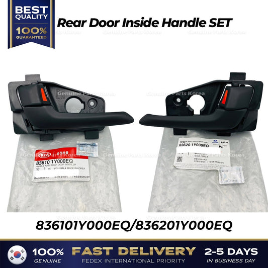 Genuine Rear Door Inside Handle SET 836101Y000EQ 836201Y000EQ for Kia Picanto