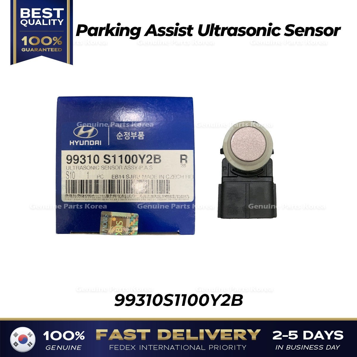 Genuine Parking Assist Ultrasonic Sensor 99310S1100Y2B for Hyundai Santa Fe