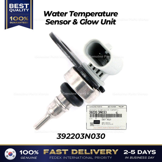 Genuine Water Temperature Sensor & Glow Unit 392203N030 for Genesis G80 G90