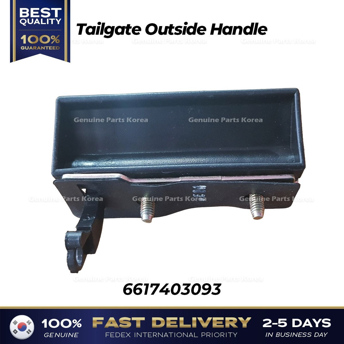 Genuine Tailgate Outside Handle 6617403093 for Ssangyong Rodius