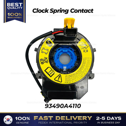 Genuine Clock Spring Contact 93490A4110 for Hyundai i30