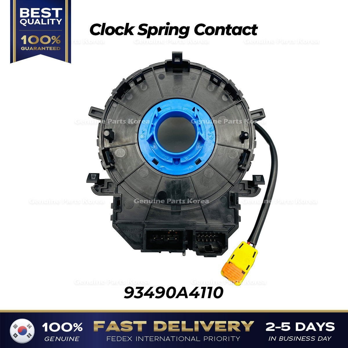 Genuine Clock Spring Contact 93490A4110 for Hyundai i30