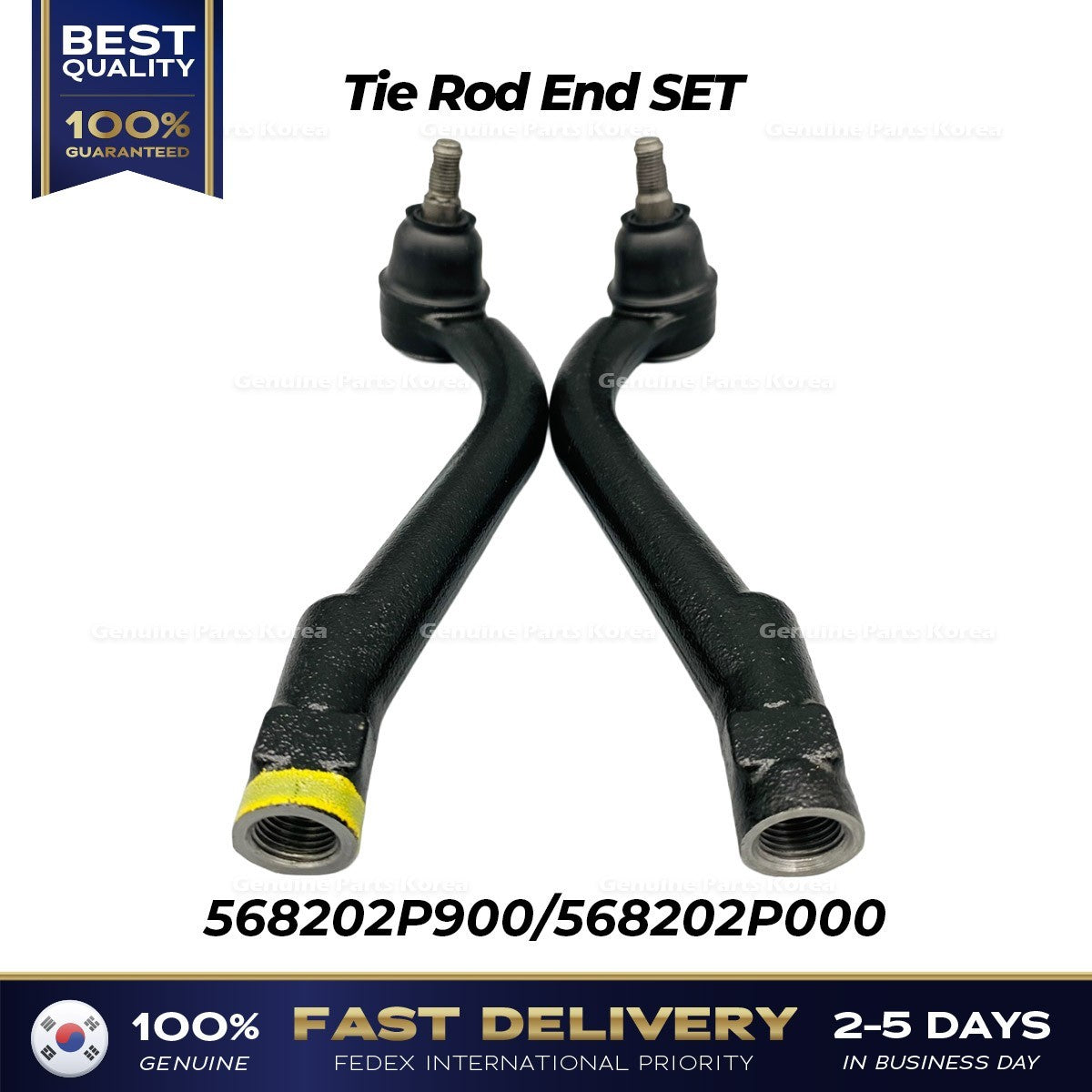 Genuine Tie Rod End SET 568202P900 568202P000 for Kia Sorento