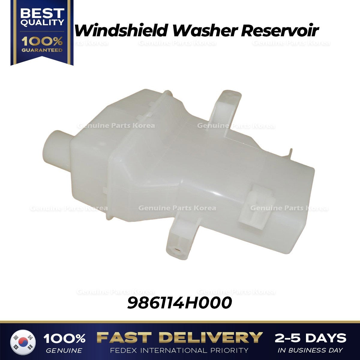 Genuine Windshield Washer Reservoir 986114H000 for Hyundai H1 Grand Starex