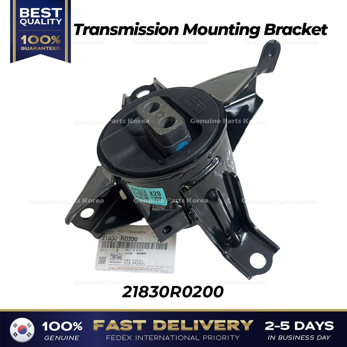 Genuine Transmission Mounting Bracket 21830R0200 for Kia Carnival