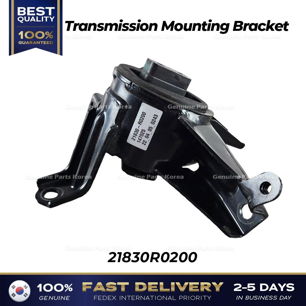 Genuine Transmission Mounting Bracket 21830R0200 for Kia Carnival