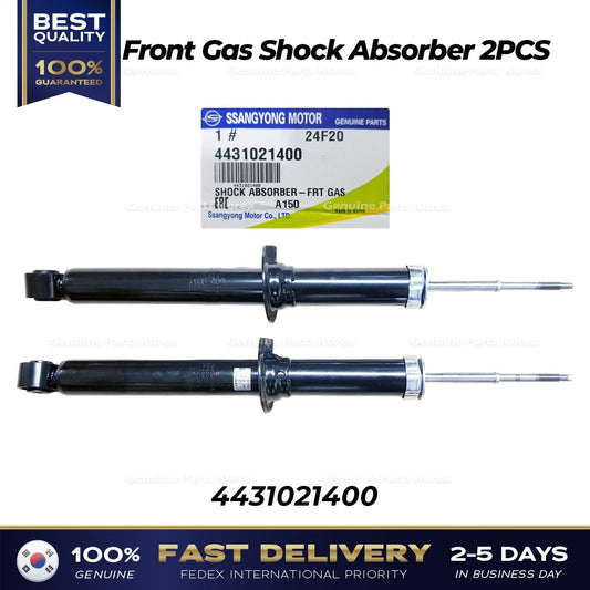 Genuine Front Gas Shock Absorber 2PCS 4431021400 for Ssangyong Korando Turismo