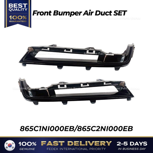 Genuine Front Bumper Air Duct SET 865C1NI000EB 865C2NI000EB for Ioniq 5 N