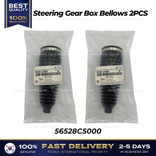 Genuine Steering Gear Box Bellows 2PCS 56528C5000 for Kia Sorento