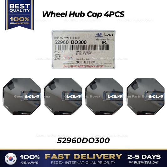 Genuine Wheel Hub Cap 4PCS 52960DO300 for Kia EV9
