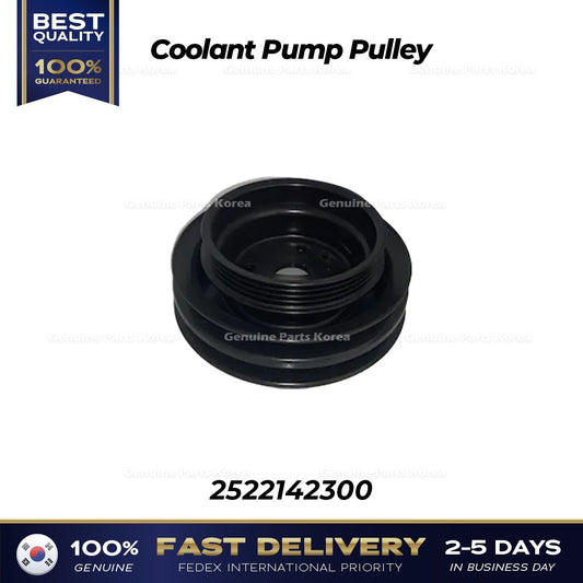 Genuine Coolant Pump Pulley 2522142300 for Hyundai H1