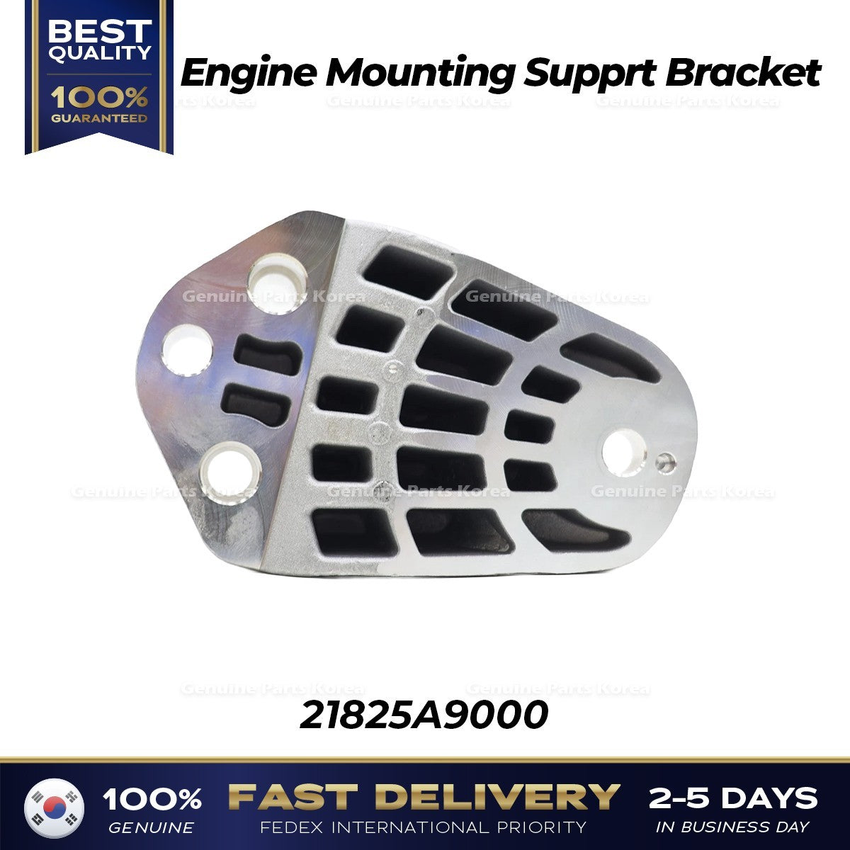 Genuine Engine Mounting Support Bracket 21825A9000 for Kia Sedona Sorento