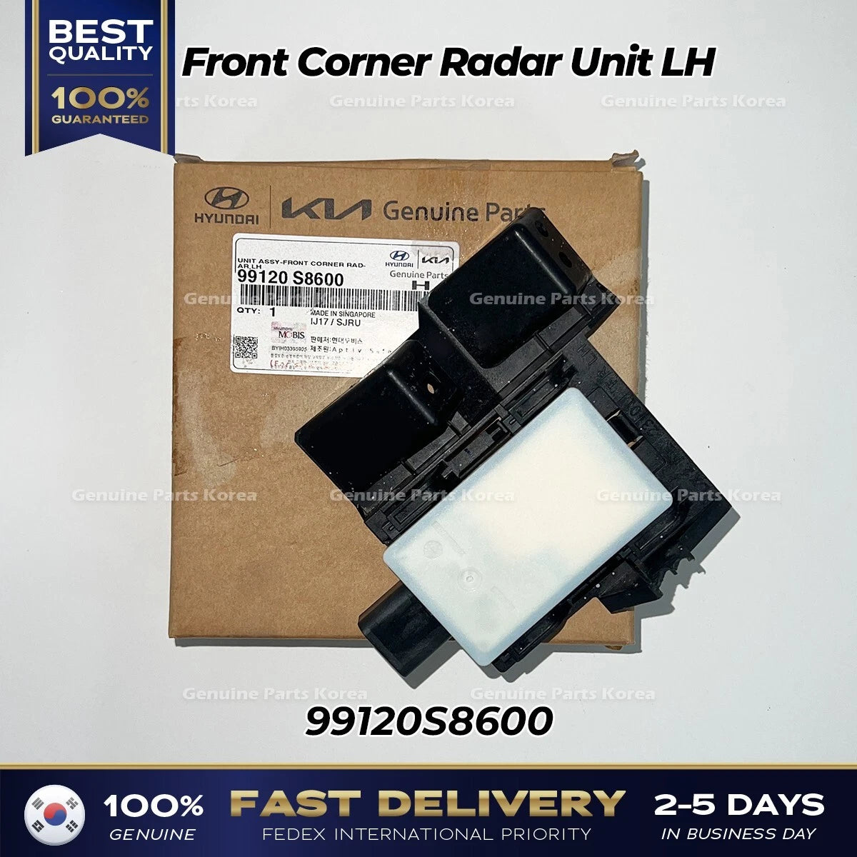 ⭐Genuine⭐ Front Corner Radar Unit LH 99120S8600 for Hyundai Palisade