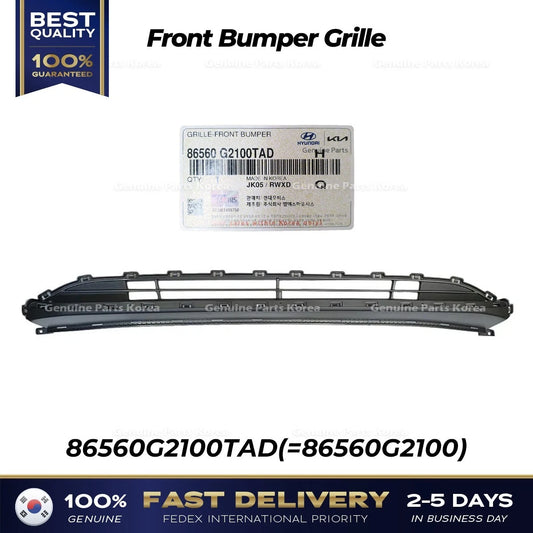 ⭐Genuine⭐ Front Bumper Grille 86560G2100TAD for Hyundai Ioniq