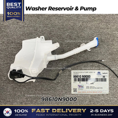 Genuine Washer Reservoir & Pump 98610N9000 for Hyundai Tucson