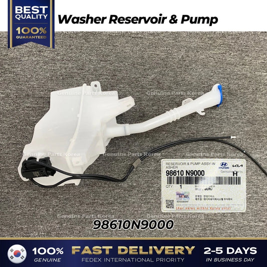 ⭐Genuine⭐ Washer Reservoir & Pump 98610N9000 for Hyundai Tucson