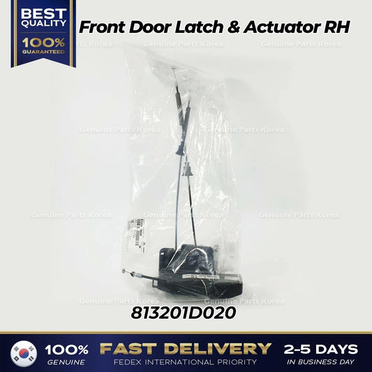 ⭐Genuine⭐ Front Door Latch & Actuator RH 813201D020 for Kia Rondo