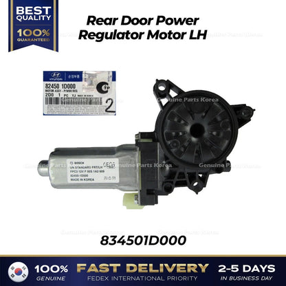 Genuine Rear Door Power Regulator Motor LH 834501D000 for Kia Rondo