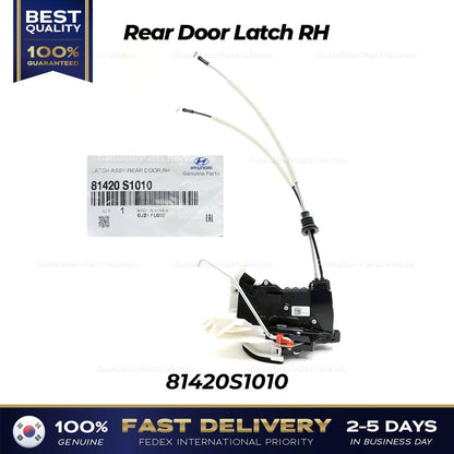 Genuine Rear Door Latch RH 81420S1010 for Hyundai Santa Fe