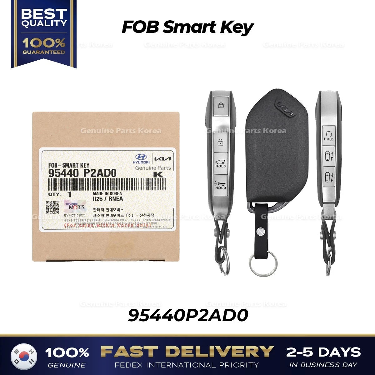 ⭐Genuine⭐ FOB Smart Key 95440P2AD0 for Kia Sorento
