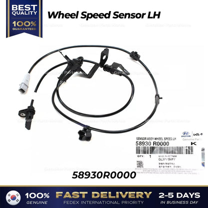 Genuine Wheel Speed Sensor LH 58930R0000 for Kia Carnival