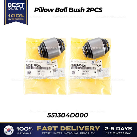 ⭐Genuine⭐ Pillow Ball Bush 2PCS 551304D000 for Hyundai Kia