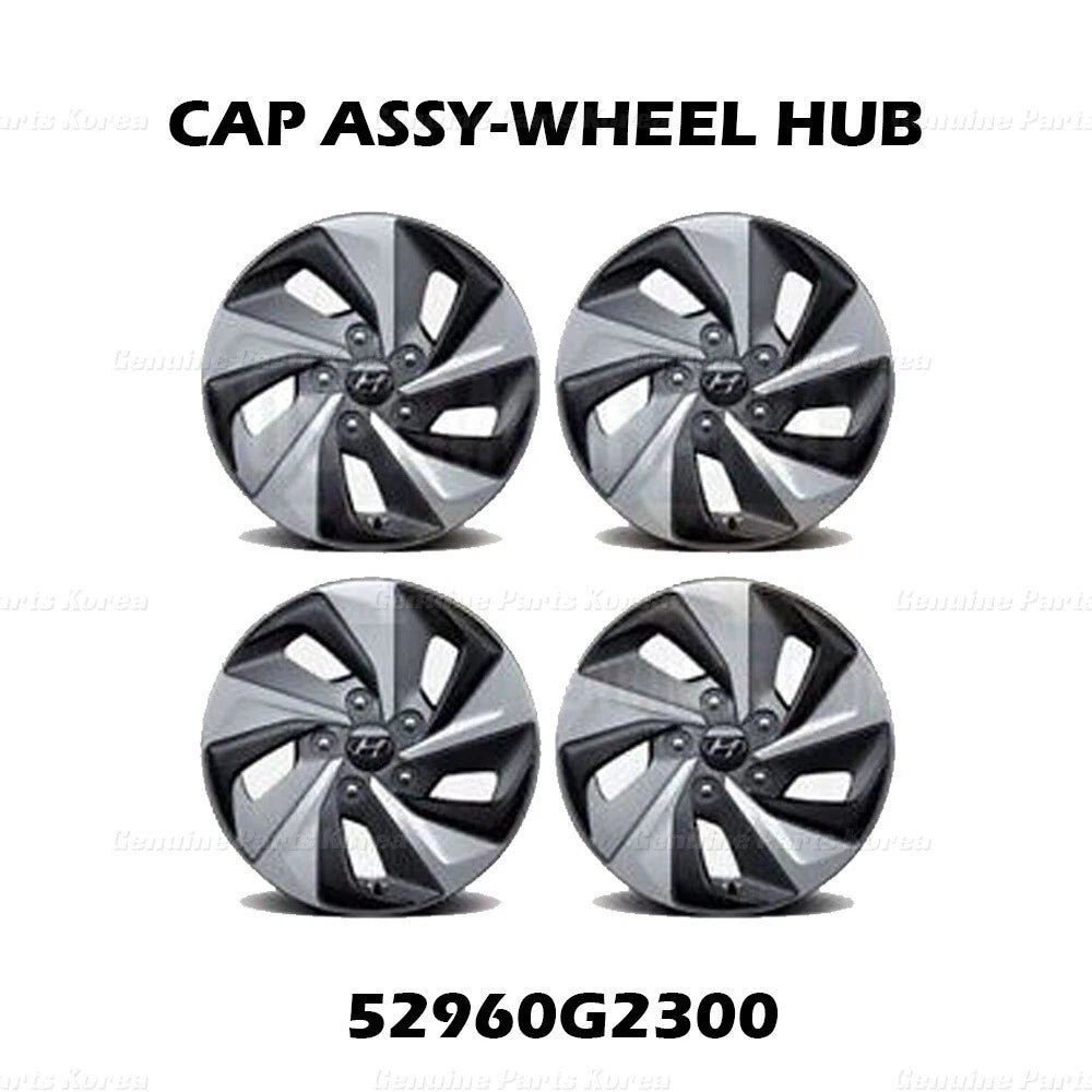 ⭐Genuine⭐ Wheel Hub Cap Cover 4P SET 52960G2300 for Hyundai Ioniq 2017-2019