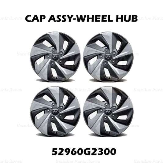 ⭐Genuine⭐ Wheel Hub Cap Cover 4P SET 52960G2300 for Hyundai Ioniq 2017-2019