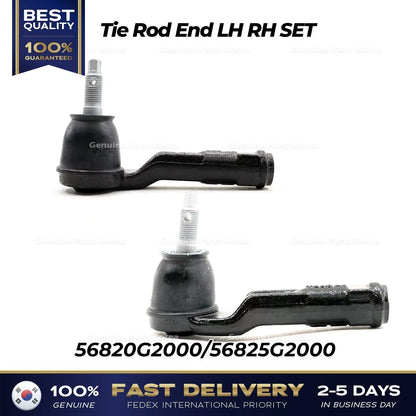Genuine Tie Rod End LH RH SET 56820G2000 56825G2000 for Hyundai Ioniq Kia Niro