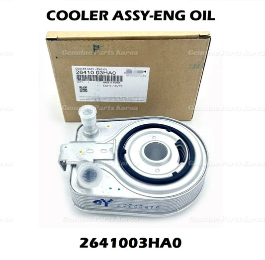 ⭐Genuine⭐ Engine Oil Cooler 2641003HA0 for Hyundai Elantra Ioniq Kia Niro 17-22