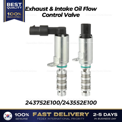Genuine Exhaust & Intake Oil Flow Control Valve 243752E100 243552E100 for Kia