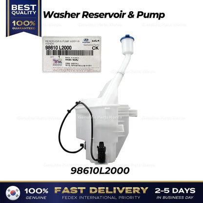Genuine Washer Reservoir & Pump 98610L2000 for Kia K5
