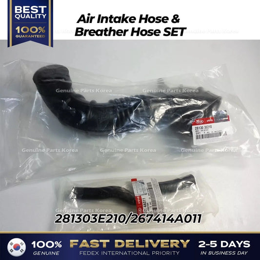 ⭐Genuine⭐ Air Intake Hose & Breather Hose SET for Kia Sorento