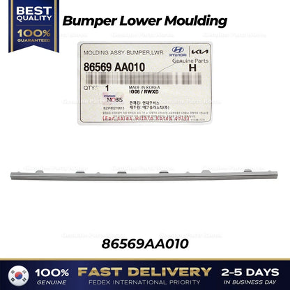 Genuine Bumper Lower Moulding 86569AA010 for Hyundai Elantra
