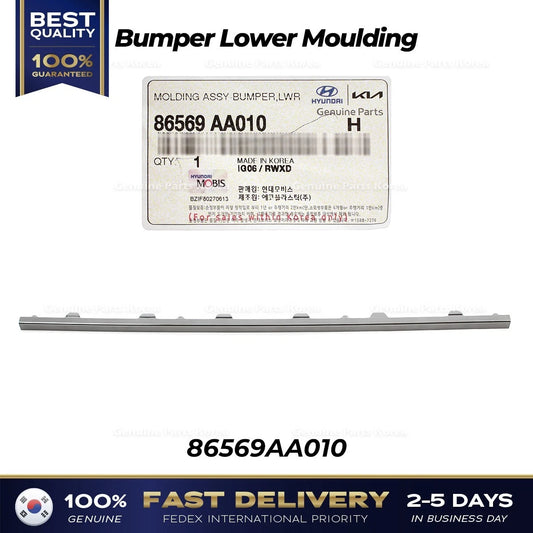 ⭐Genuine⭐ Bumper Lower Moulding 86569AA010 for Hyundai Elantra