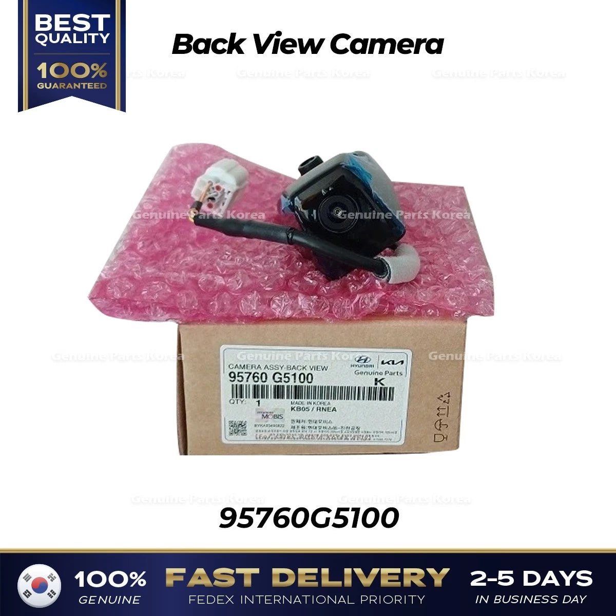 ⭐Genuine⭐ Back View Camera 95760G5100 for Kia Niro