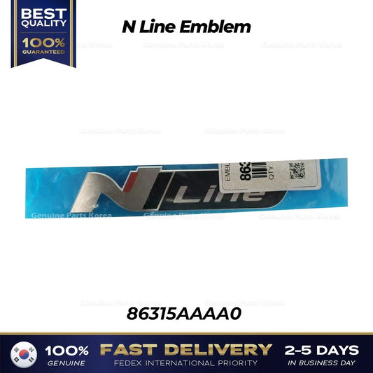 ⭐Genuine⭐ N Line Emblem 86315AAAA0 for Hyundai Elantra