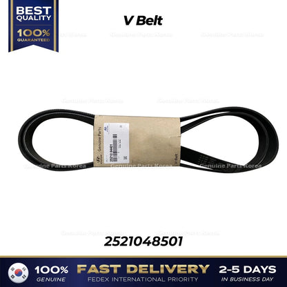Genuine V Belt 2521048501 for Hyundai E-County