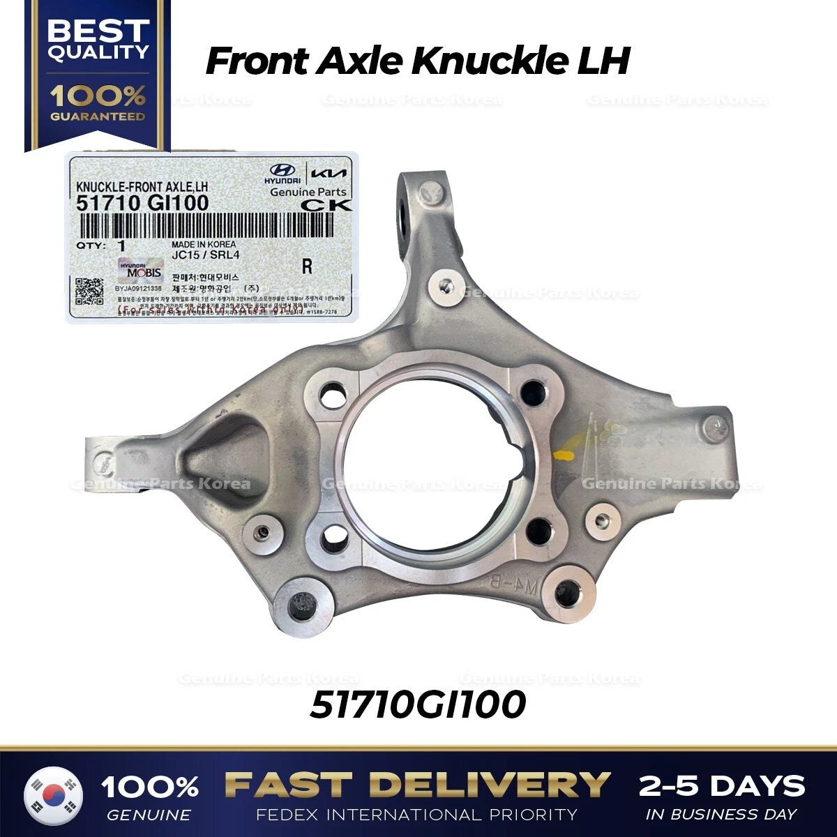 ⭐Genuine⭐ Front Axle Knuckle LH 51710GI100 for Hyundai Ioniq 5 Kia EV6