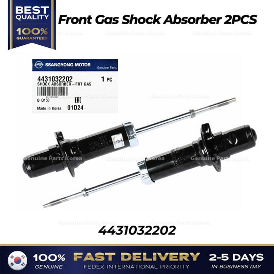 ⭐Genuine⭐ Front Gas Shock Absorber 2PCS 4431032202 for Ssangyong Korando Sports
